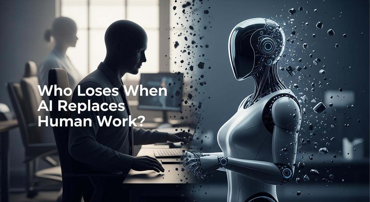 Who Loses When AI Replaces Human Work?