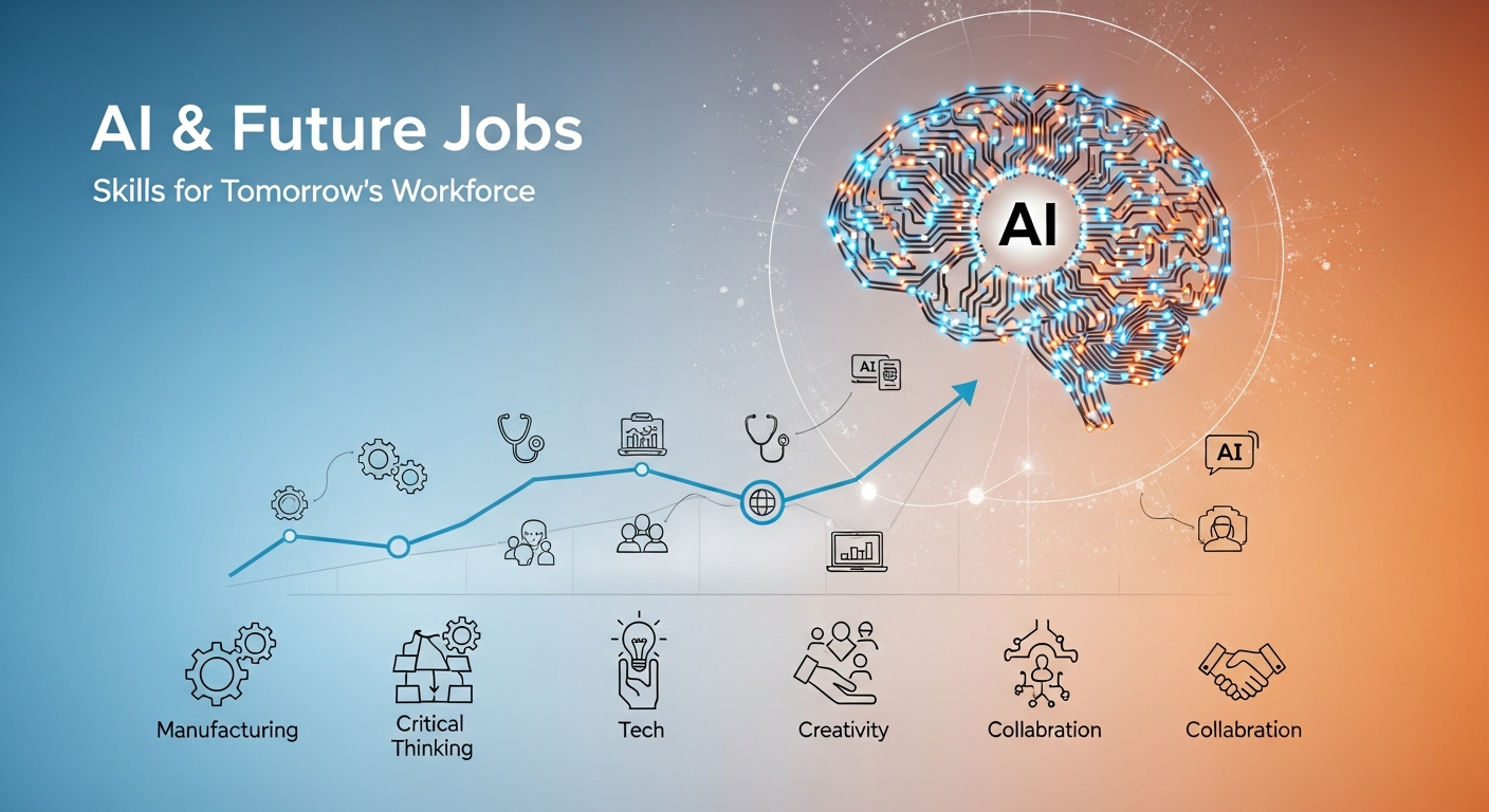 How AI is influencing future jobs and what skills people will need.