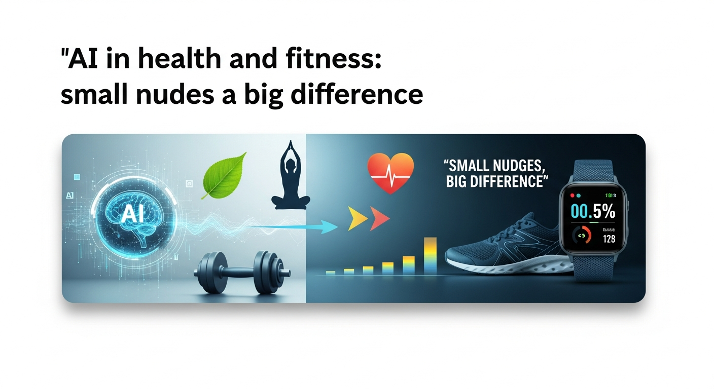 AI in health and fitness: small nudges that make a big difference