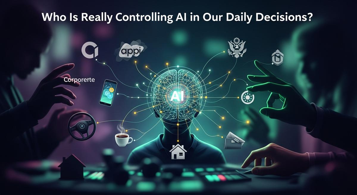 Who Is Really Controlling AI in Our Daily Decisions?