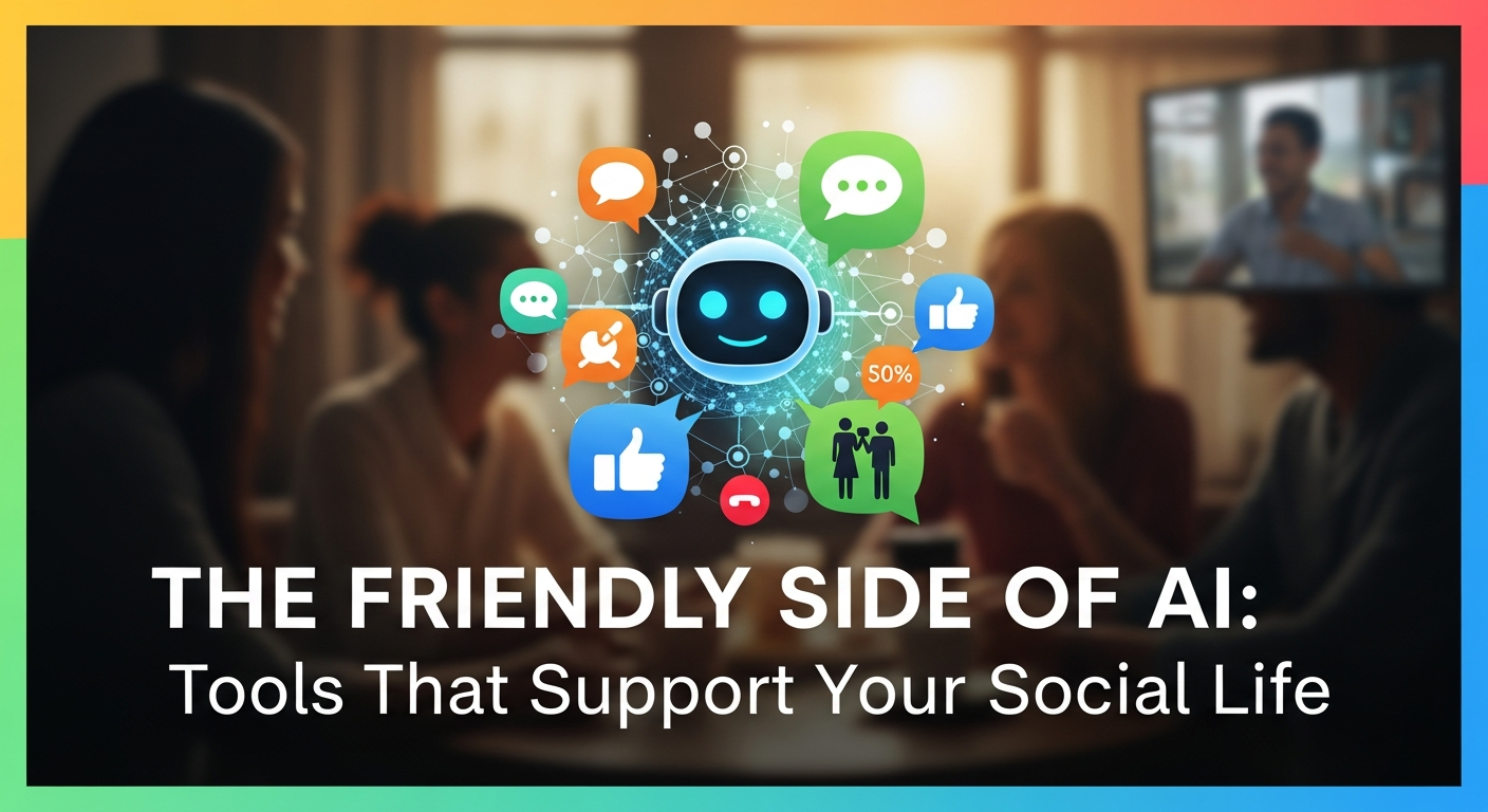 The Friendly Side of AI: Tools That Support Your Social Life