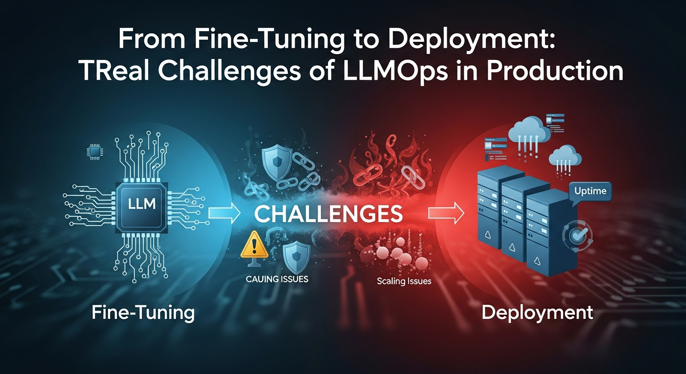 From Fine-Tuning to Deployment: The Real Challenges of LLMOps in Production