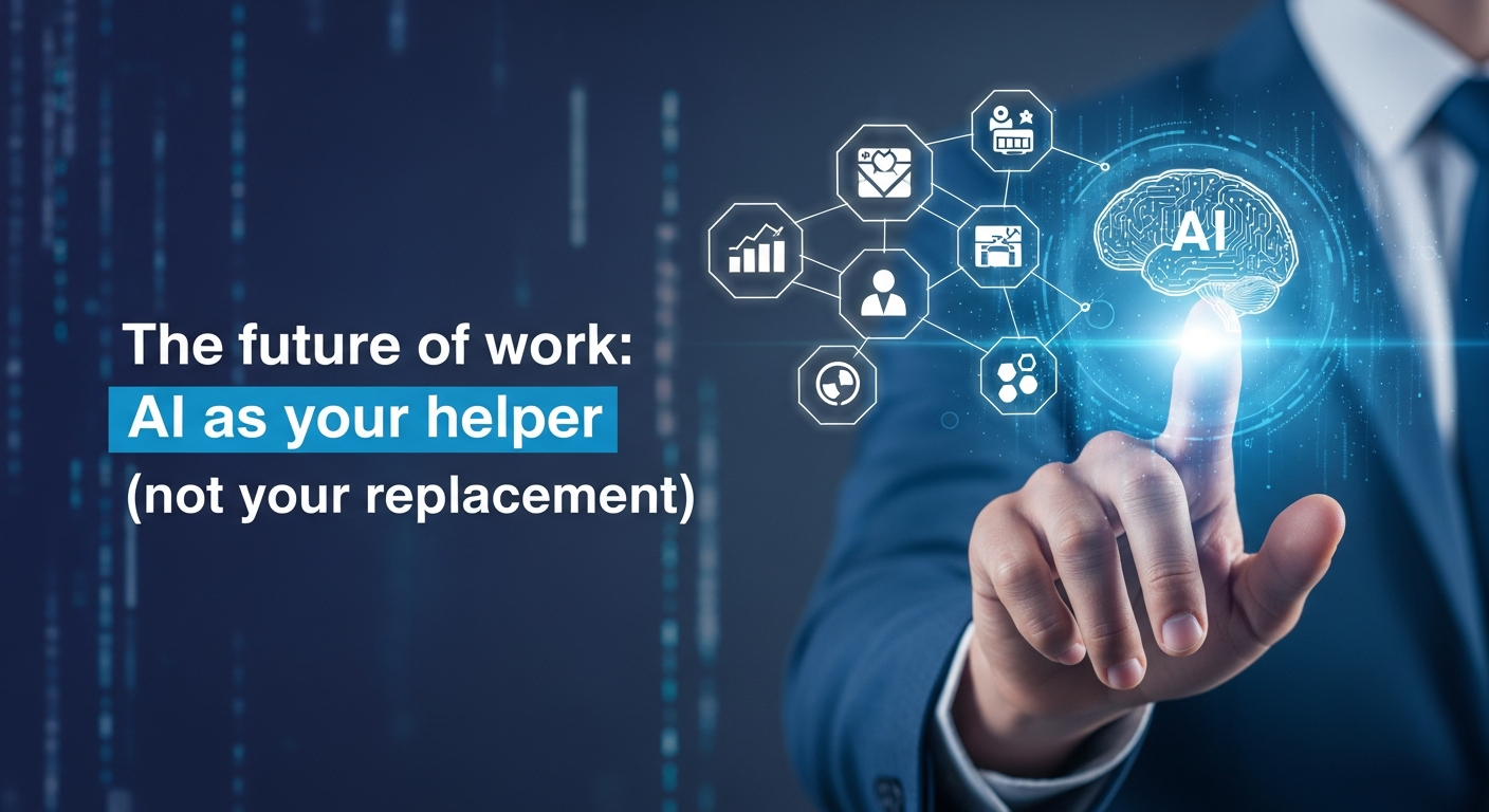The future of work: AI as your helper (not your replacement)