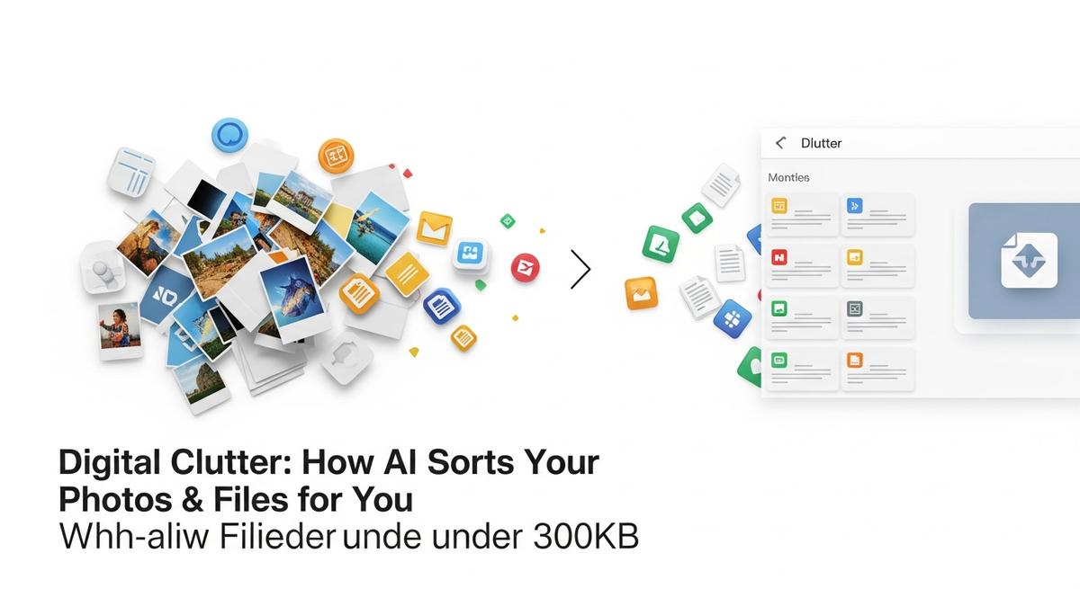 Digital Clutter: How AI Sorts Your Photos & Files for You