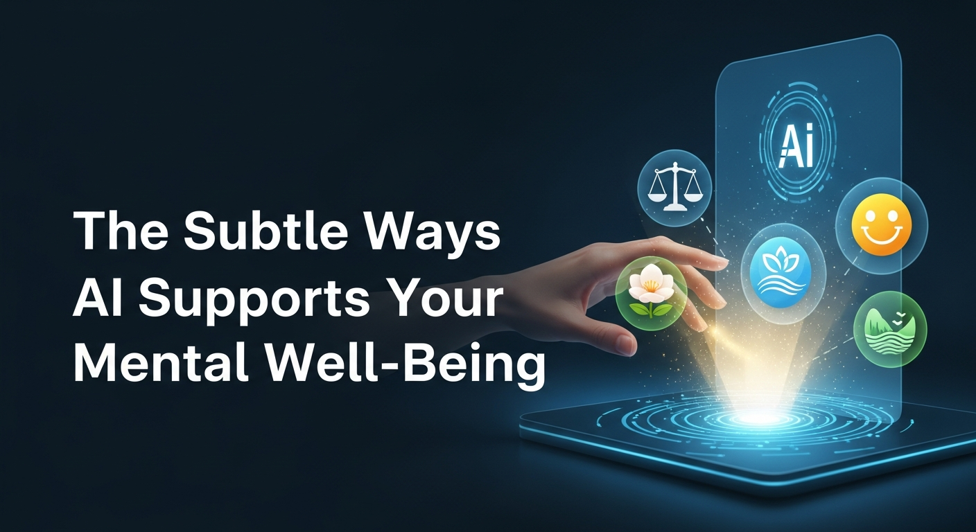 The Subtle Ways AI Supports Your Mental Well-Being